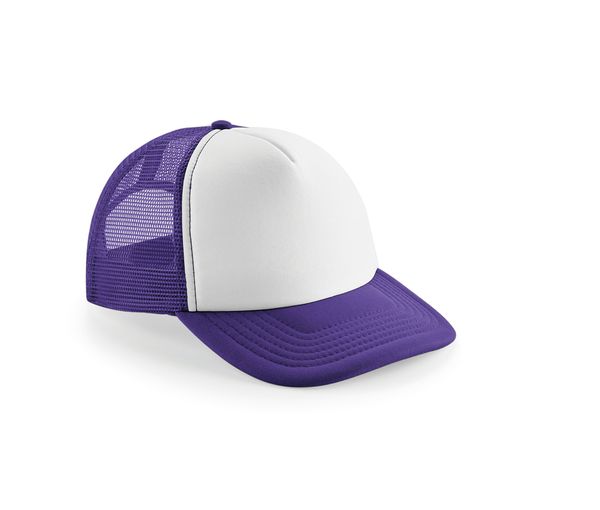 VINTAGE TRUCKER Purple / White BEECHFIELD