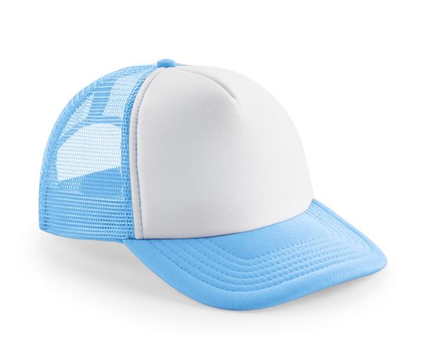 VINTAGE TRUCKER Sky Blue / White BEECHFIELD