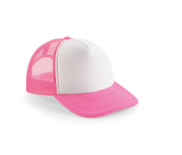 VINTAGE TRUCKER Fluorescent Pink / White BEECHFIELD