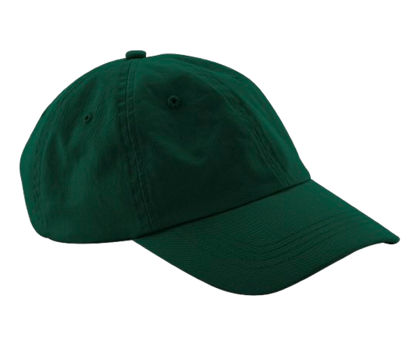 LOW PROFILE 6 PANEL DAD CAP Bottle Green BEECHFIELD