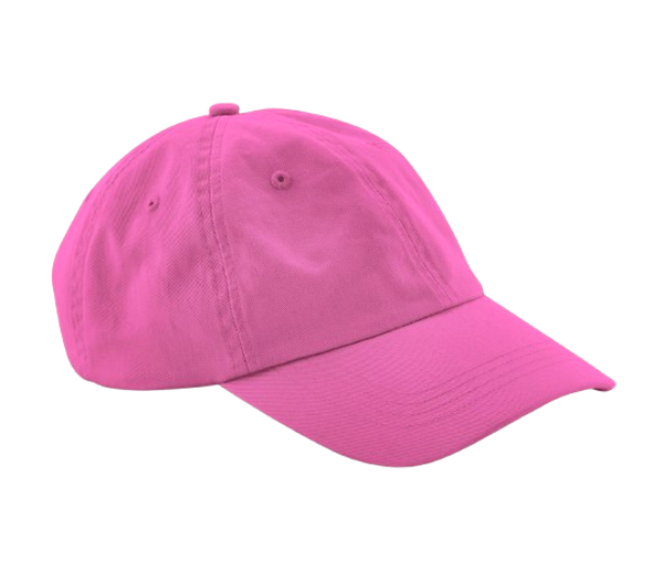 LOW PROFILE 6 PANEL DAD CAP True Pink BEECHFIELD