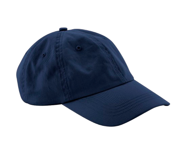 JUNIOR LOW PROFILE 6 PANEL DAD CAP Navy BEECHFIELD