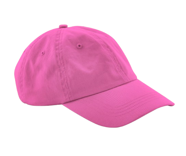 JUNIOR LOW PROFILE 6 PANEL DAD CAP True Pink BEECHFIELD