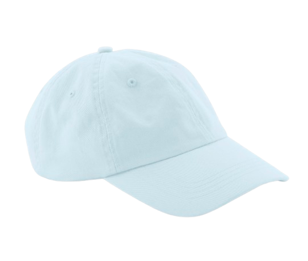 JUNIOR LOW PROFILE 6 PANEL DAD CAP Pastel Blue BEECHFIELD