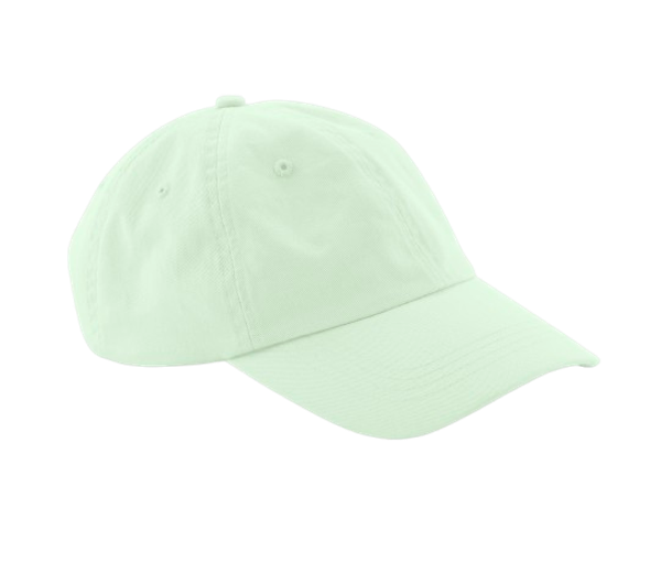 JUNIOR LOW PROFILE 6 PANEL DAD CAP Pastel Mint BEECHFIELD
