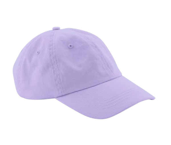 JUNIOR LOW PROFILE 6 PANEL DAD CAP Lavender BEECHFIELD