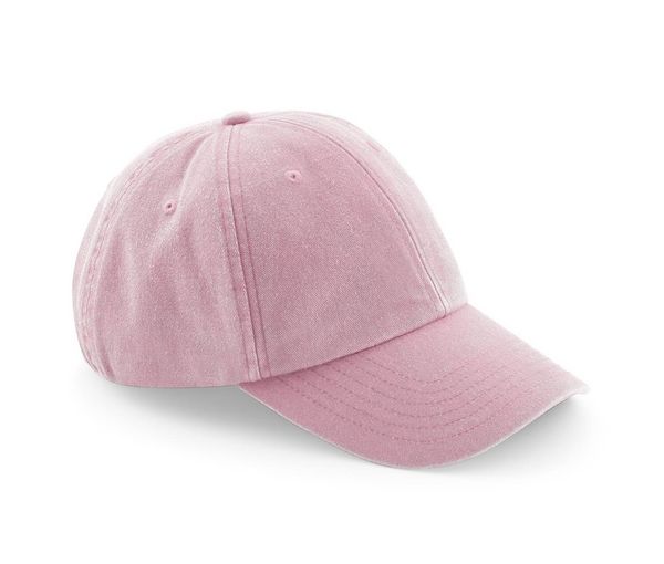 LOW PROFILE VINTAGE CAP Vintage Dusty Pink BEECHFIELD