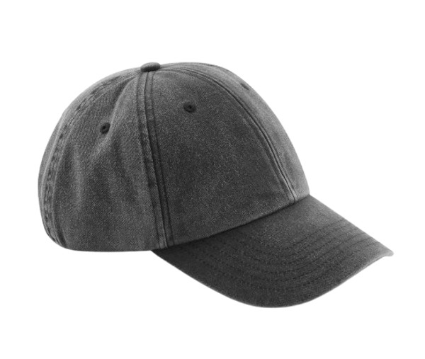 JUNIOR LOW PROFILE VINTAGE CAP Vintage Black BEECHFIELD