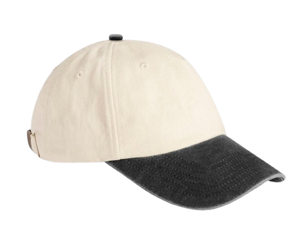 CONTRAST PEAK LOW PROFILE VINTAGE CAP Natural / Vintage Black BEECHFIELD