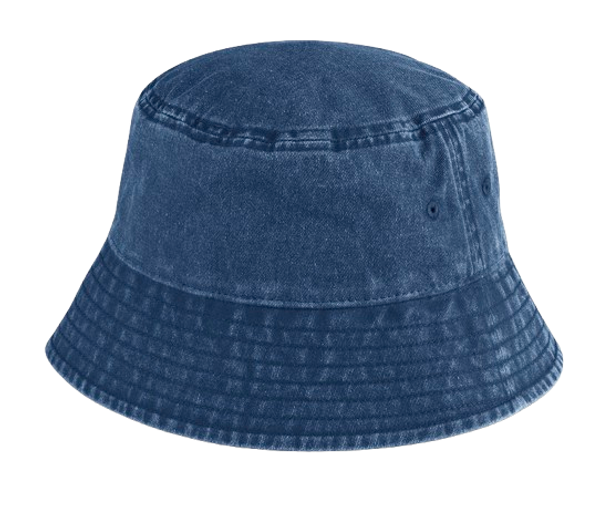 VINTAGE BUCKET HAT Vintage Denim BEECHFIELD