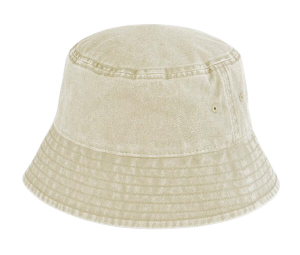 VINTAGE BUCKET HAT Vintage Stone BEECHFIELD