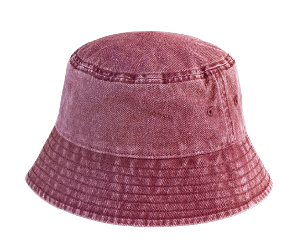 VINTAGE BUCKET HAT Vintage Red BEECHFIELD