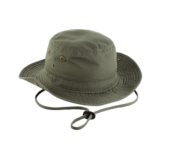 OUTBACK HAT Olive Green BEECHFIELD