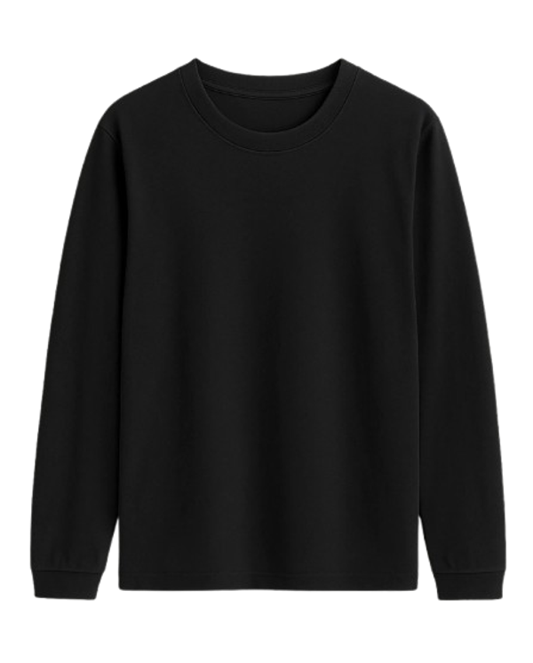 PORTO LS TEE Black OLTEX