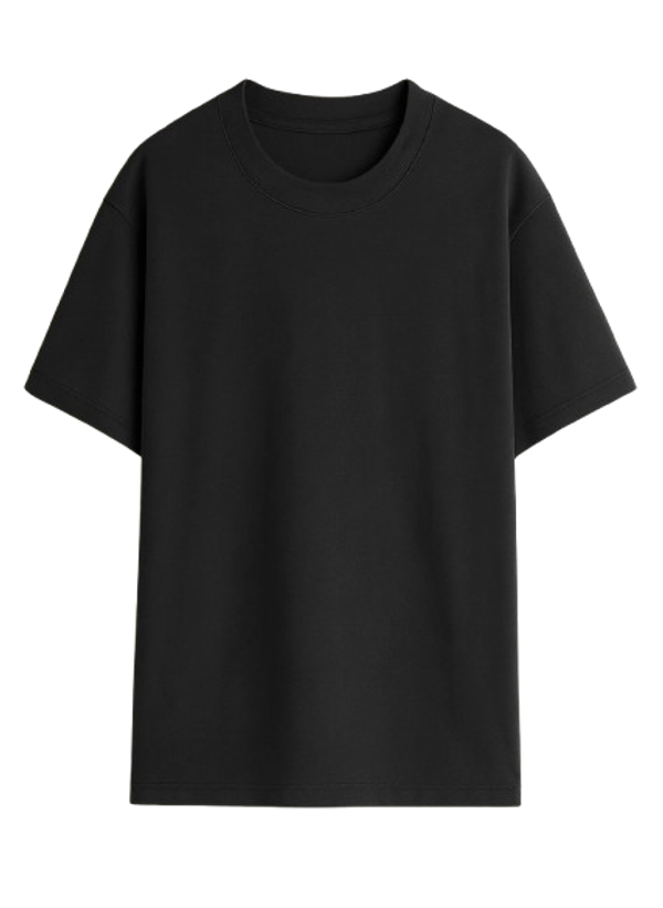 PORTO TEE Black OLTEX
