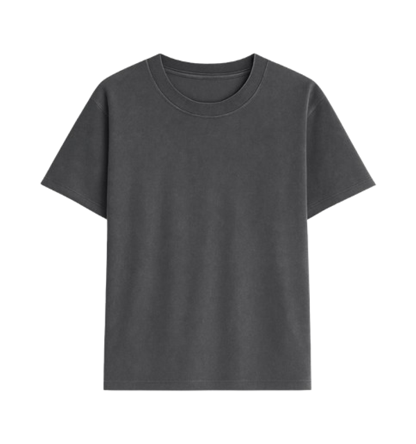 HUDSON TEE KID Black Oyster OLTEX