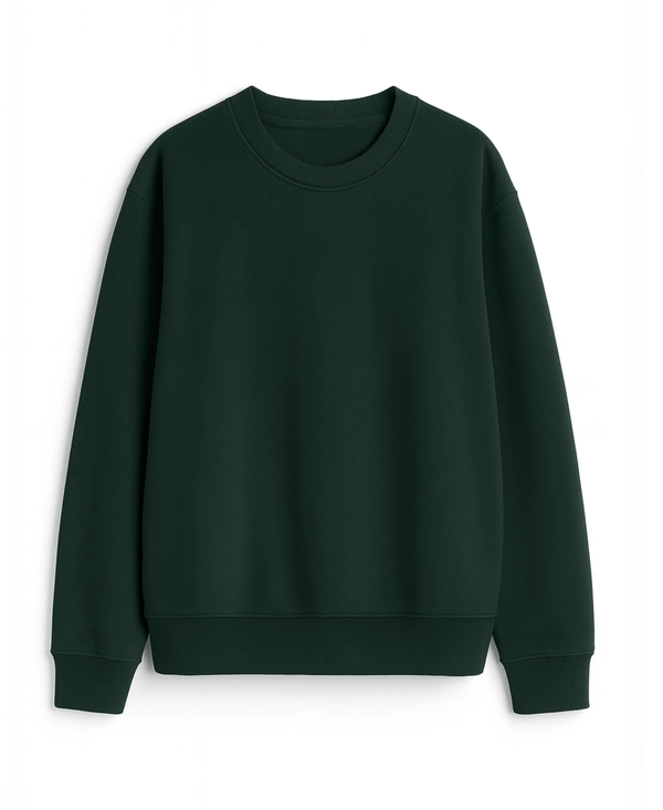 SAREK CREWNECK Bottle Green OLTEX