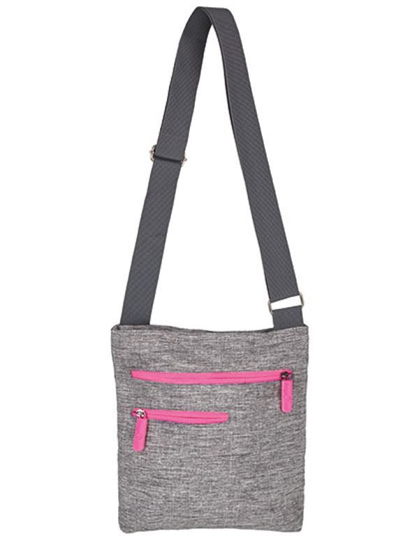 couleur Grey Melange / Neon Pink