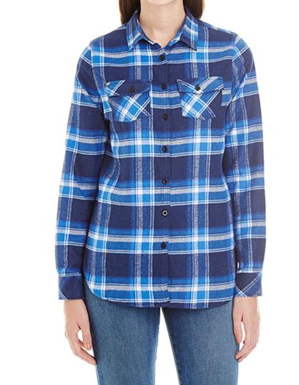couleur Blue - White (Checked)