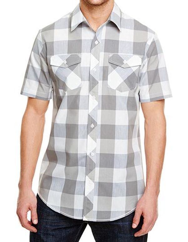 couleur Grey - White (Checked)