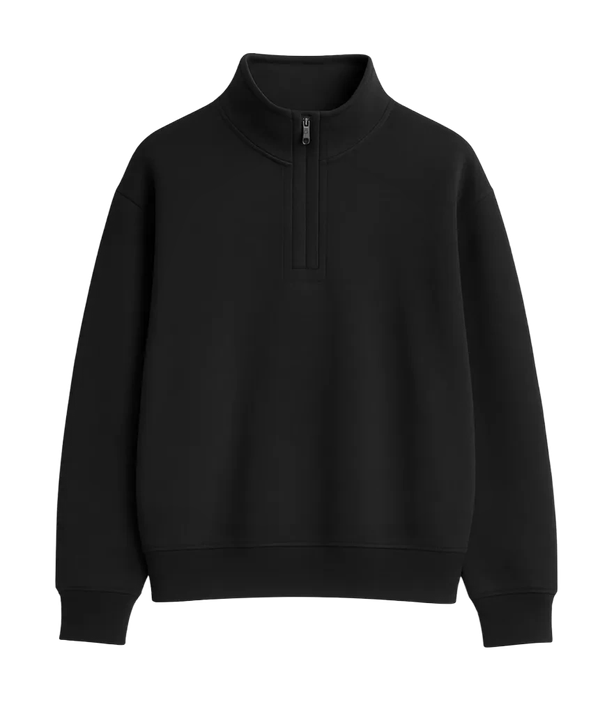 SAREK HALF ZIP Black OLTEX