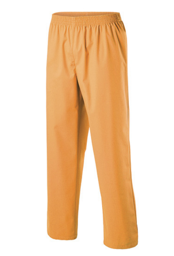 Unisex Slip-On Pants Orange Exner