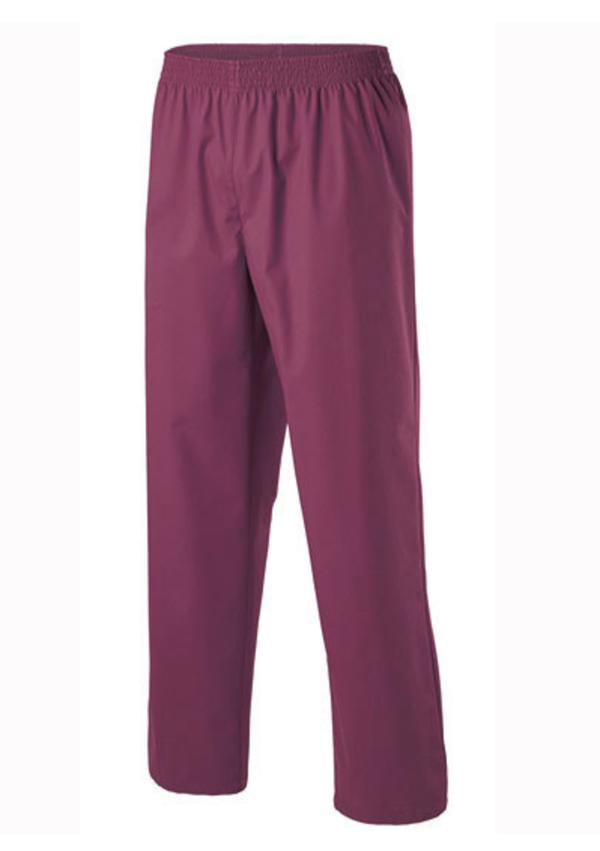 Unisex Slip-On Pants Bordeaux Exner