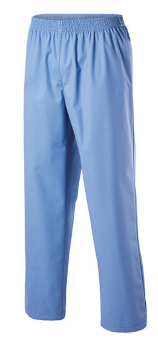 Unisex Slip-On Pants Light Blue Exner
