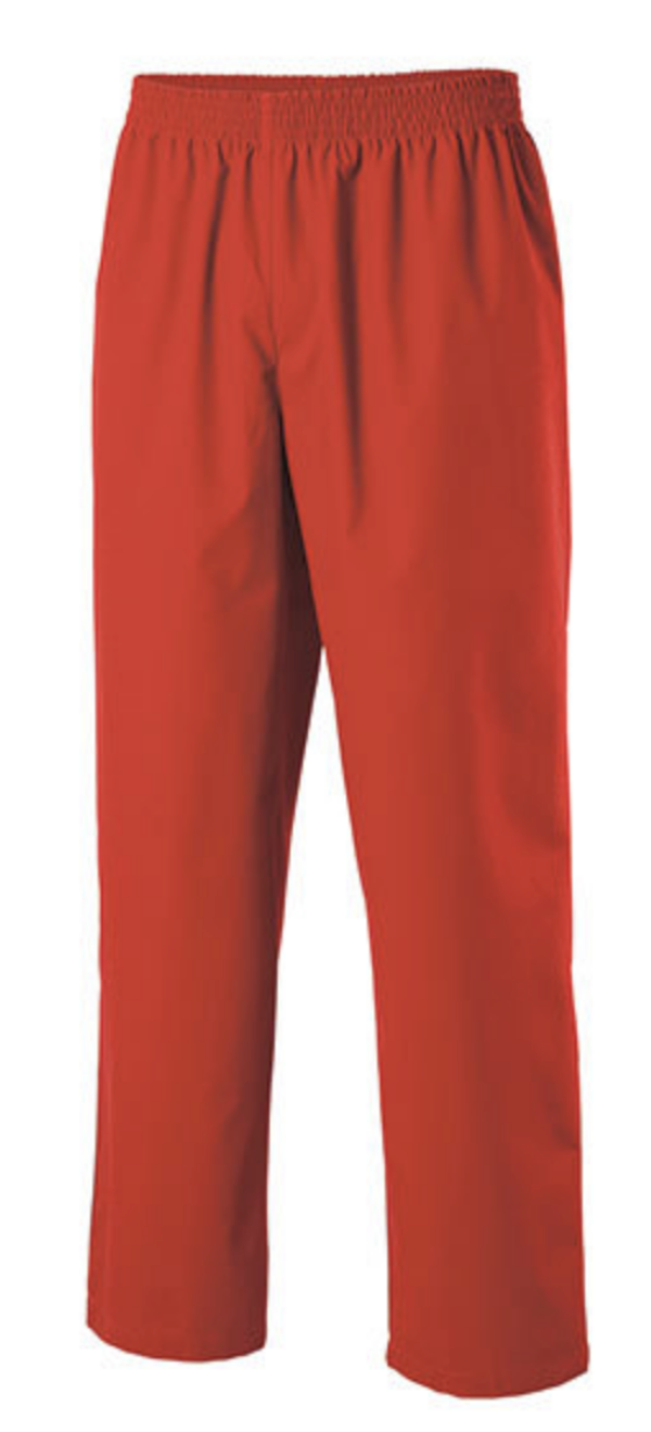Unisex Slip-On Pants Red Exner