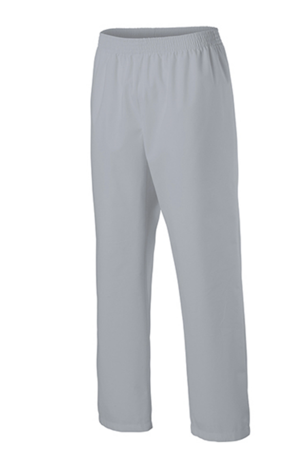 Unisex Slip-On Pants Silver Gray Exner