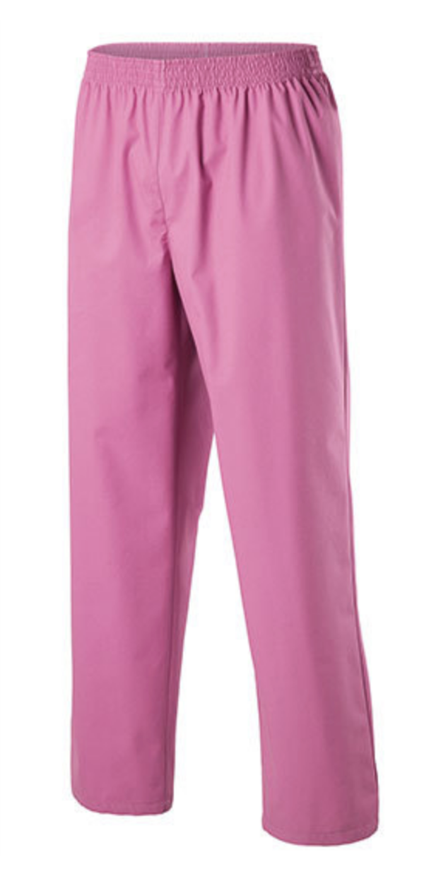 Unisex Slip-On Pants Hot Pink Exner