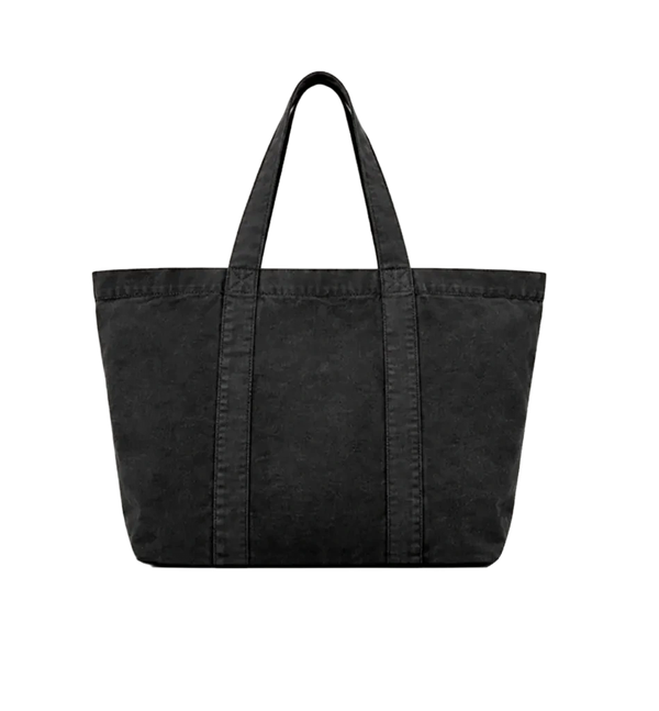 Canvas Tote Bag Oversized Vintage Black GRAMMA