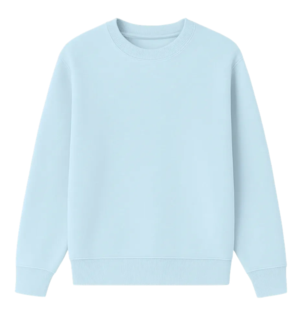 TEXEL CREWNECK Chambray Blue OLTEX