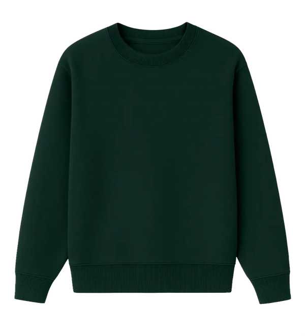 TEXEL CREWNECK Bottle Green OLTEX