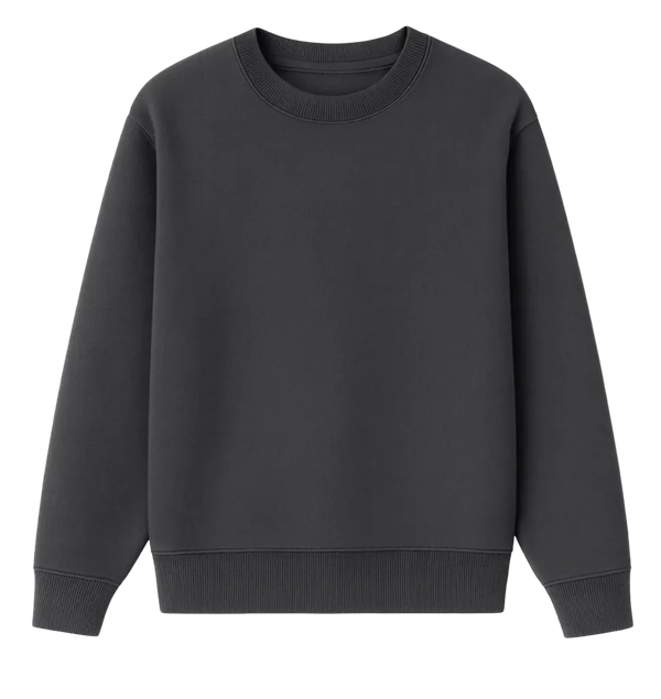 TEXEL CREWNECK Ebony Grey OLTEX