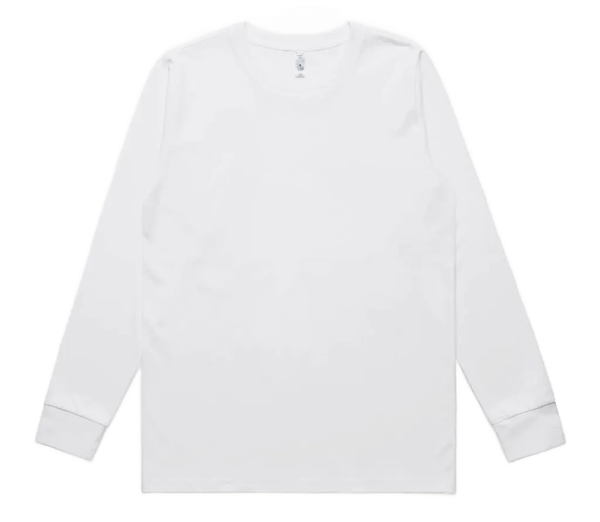 Wo's Classic Long Sleeve Tee White As Colour