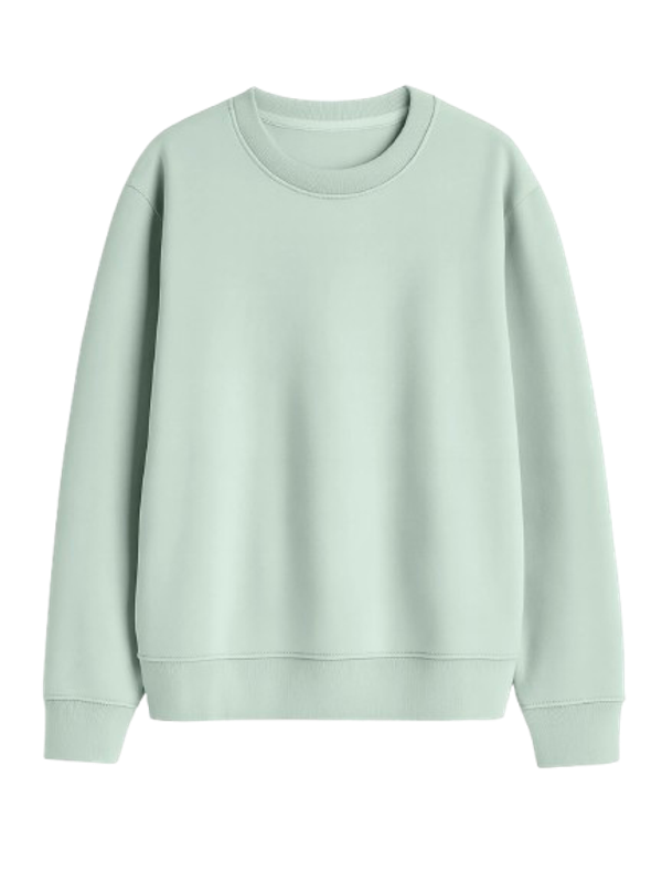 SAREK CREWNECK Iceberg Green OLTEX