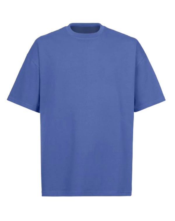ULTRA LUXURY OVERSIZED TEE SHIRT 240GSM Cobalt Blue GRAMMA