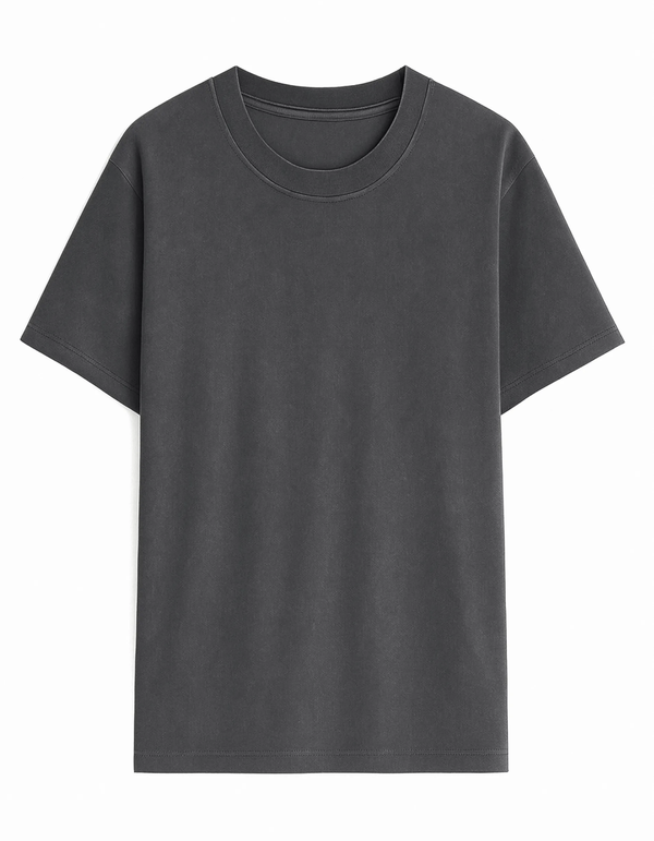 Hundson Tee Black Oyster OLTEX