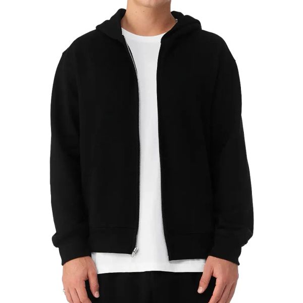 Sweat à capuche unisexe lourd à zip Black Bella&Canvas