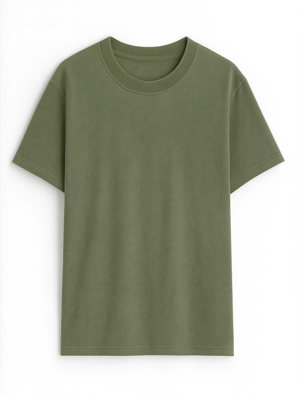 Hundson Tee Deep Lichen Green OLTEX