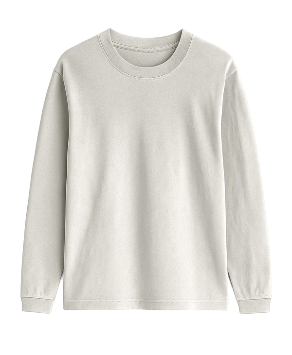 PORTO LS TEE Glacier Grey OLTEX