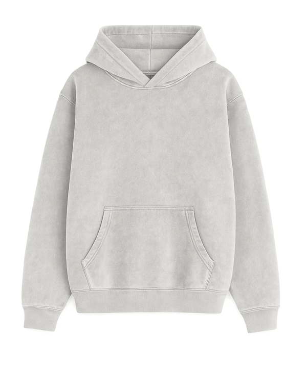 HUDSON VINTAGE HOODIE Gray Violet OLTEX