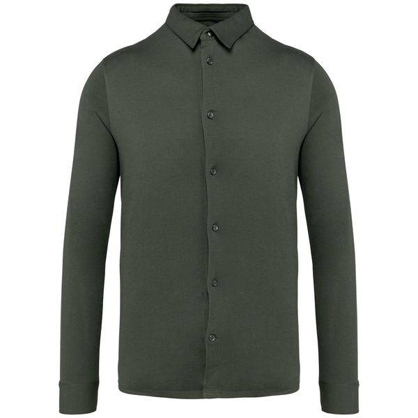 Chemise jersey homme - 155g Organic Khaki Native Spirit