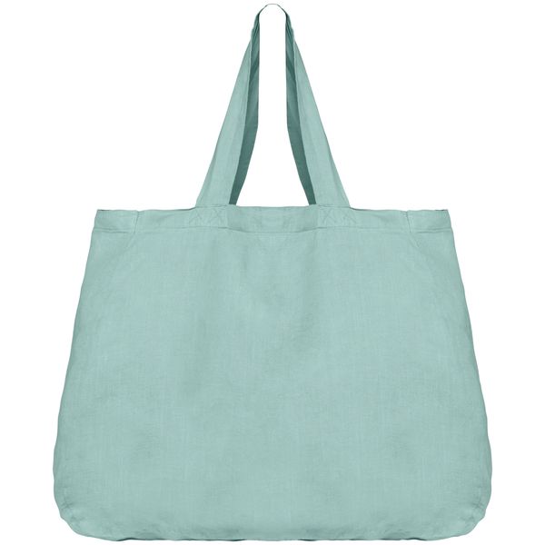 Sac shopping en lin 160GSM Jade Green Spasso