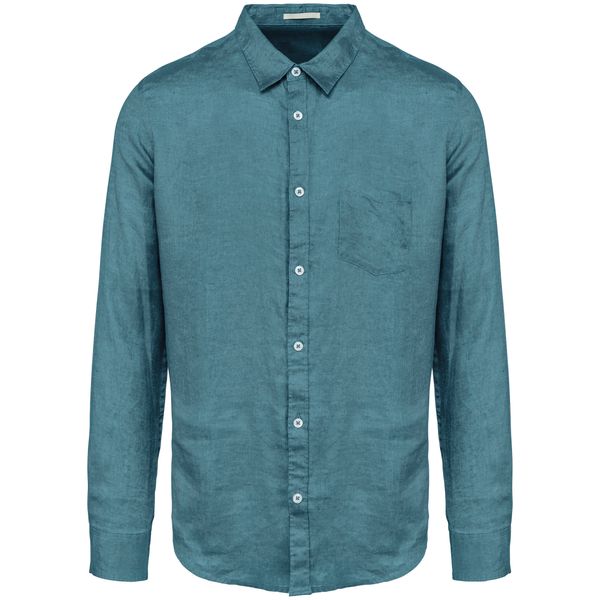 Chemise en lin homme - 125g Adriatic Blue Native Spirit