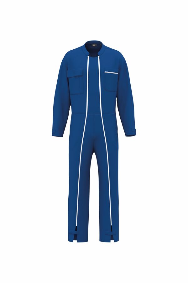 Combinaison double zip unisexe Royal Blue WK.Designed To Work