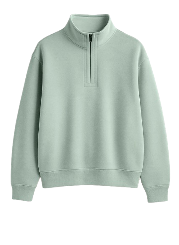 SAREK HALF ZIP Iceberg Green OLTEX