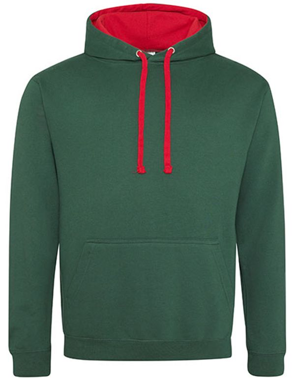 couleur Bottle Green / Fire Red