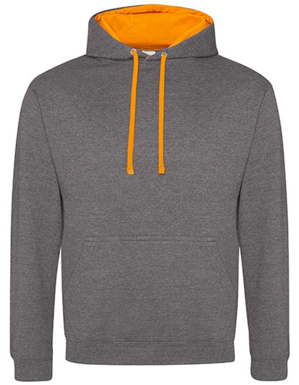 couleur Charcoal (Heather) / Orange Crush